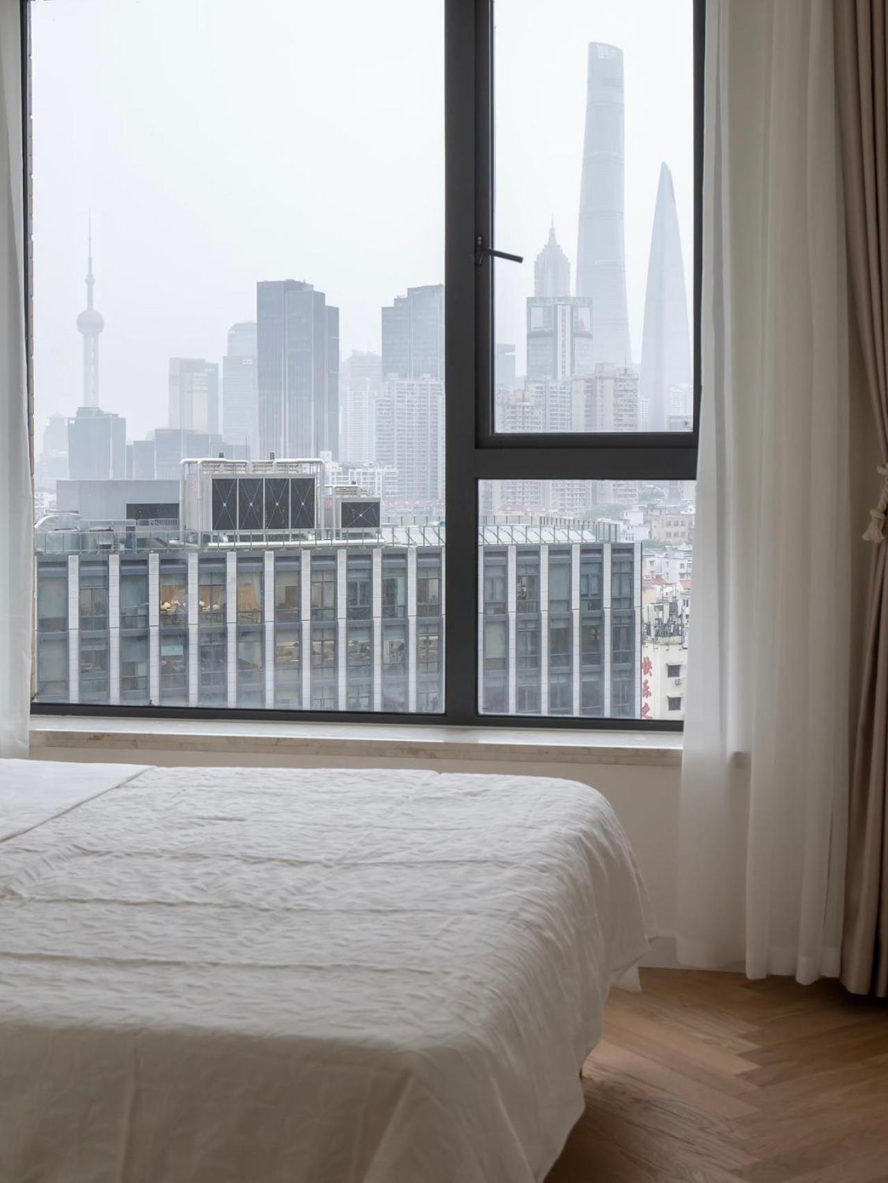In The Of Center With Bund View And Orient-al Pearl Tv Tower View Căn hộ